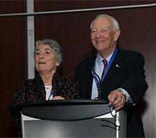 Drs. Richard and Sylvia Cruess, Co-chairs of the MUHC Legacy Committee