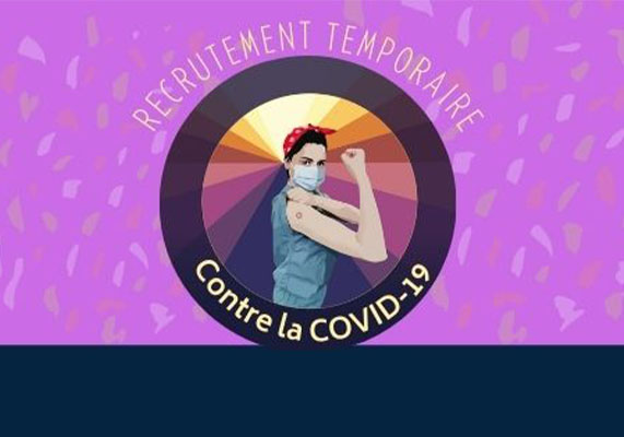 Recrutement temporaire - COVID-19