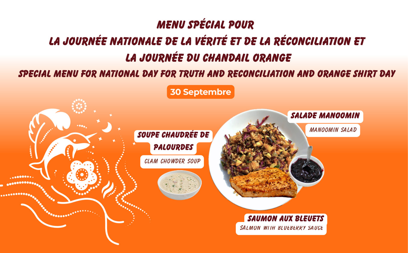menu spécial