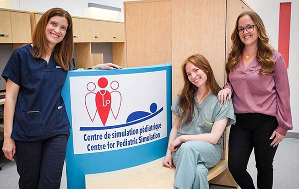 HME : le Centre de simulation pédiatrique maintenant ouvert !