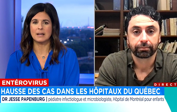 La saison de l’entérovirus bat son plein