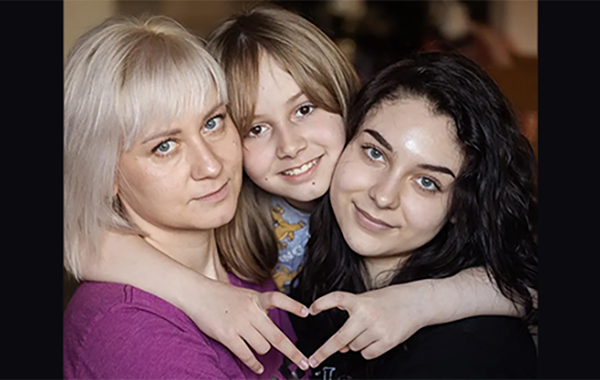 L’HME vient en aide à une enfant ukrainienne