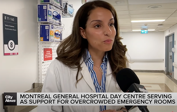 Le centre de médecine de jour de l’Hôpital général de Montréal (HGM) réduit la pression à l’urgence
