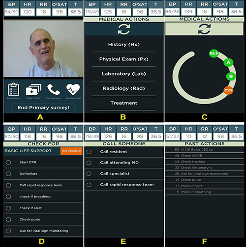 Le Dr Wiseman transforme une simulation utilisée en classe en application pour téléphone intelligent appelée Deteriorating Patient.