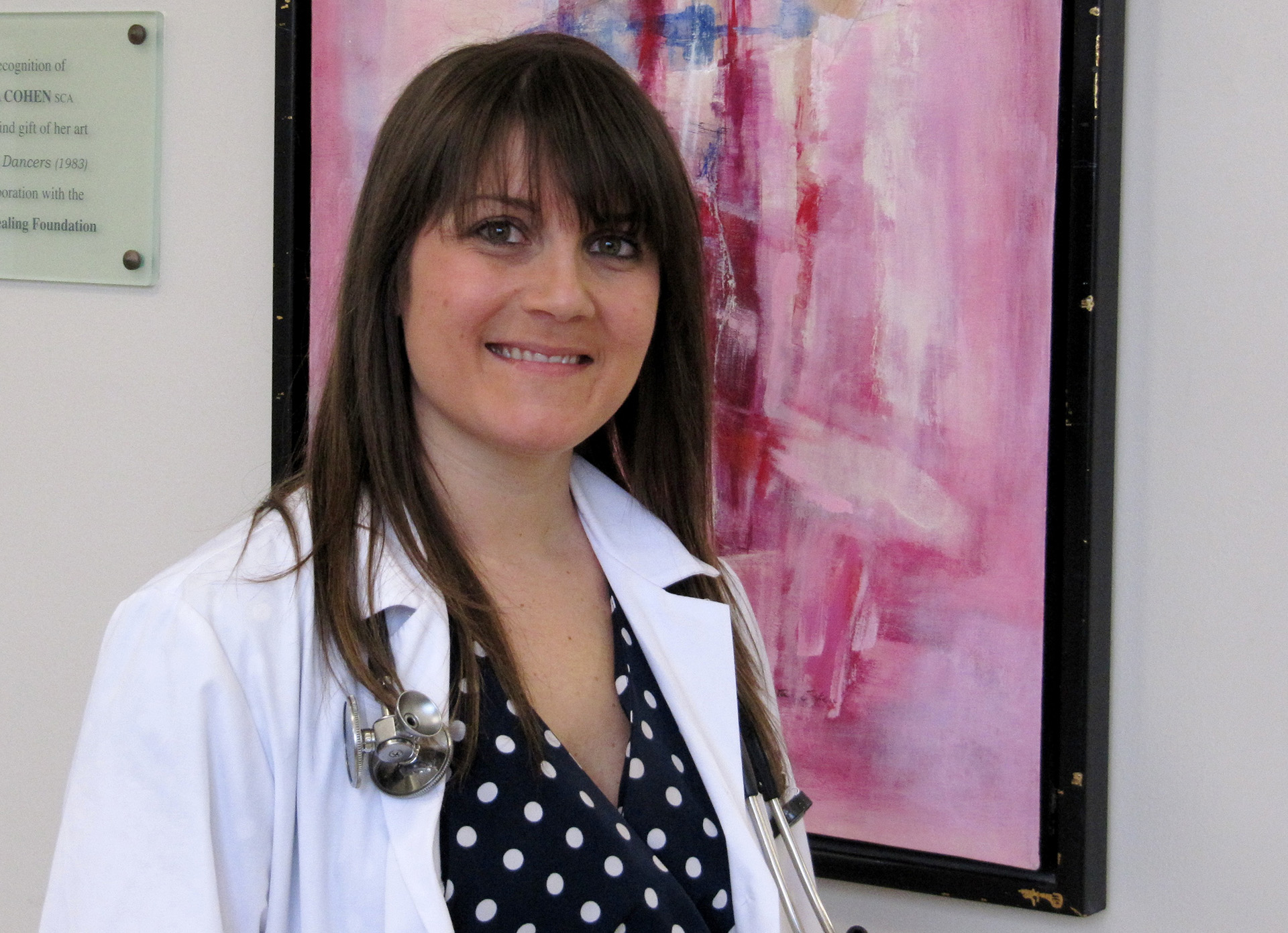 Jenna Berger, résidente en chef en cardiologie, Hôpital général de Montréal