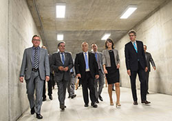 Inauguration du tunnel Vendôme-CUSM site Glen
