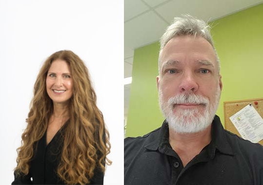 Dr. Laurie Plotnick and Glen Keays