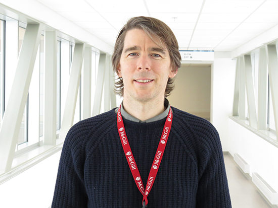 Dr. Benjamin Smith, scientist at the Research Institute of the McGill University Health Centre (RI-MUHC)