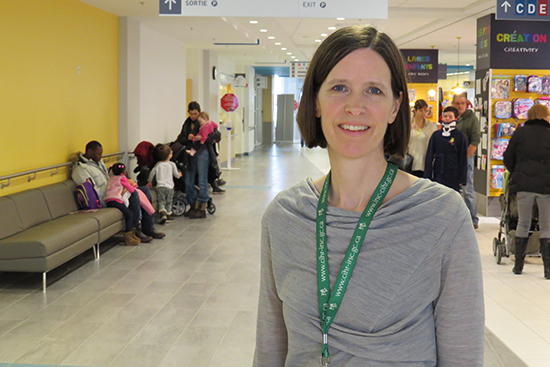 Dre Bethany Foster, chercheuse à l’IR-CUSM et néphrologue-pédiatre à l’Hôpital de Montréal pour enfants du CUSM