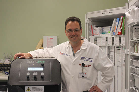 Dr Stéphane Rinfret, directeur du Programme de cardiologie interventionnelle du CUSM et médecin spécialisé en angioplasties complexes