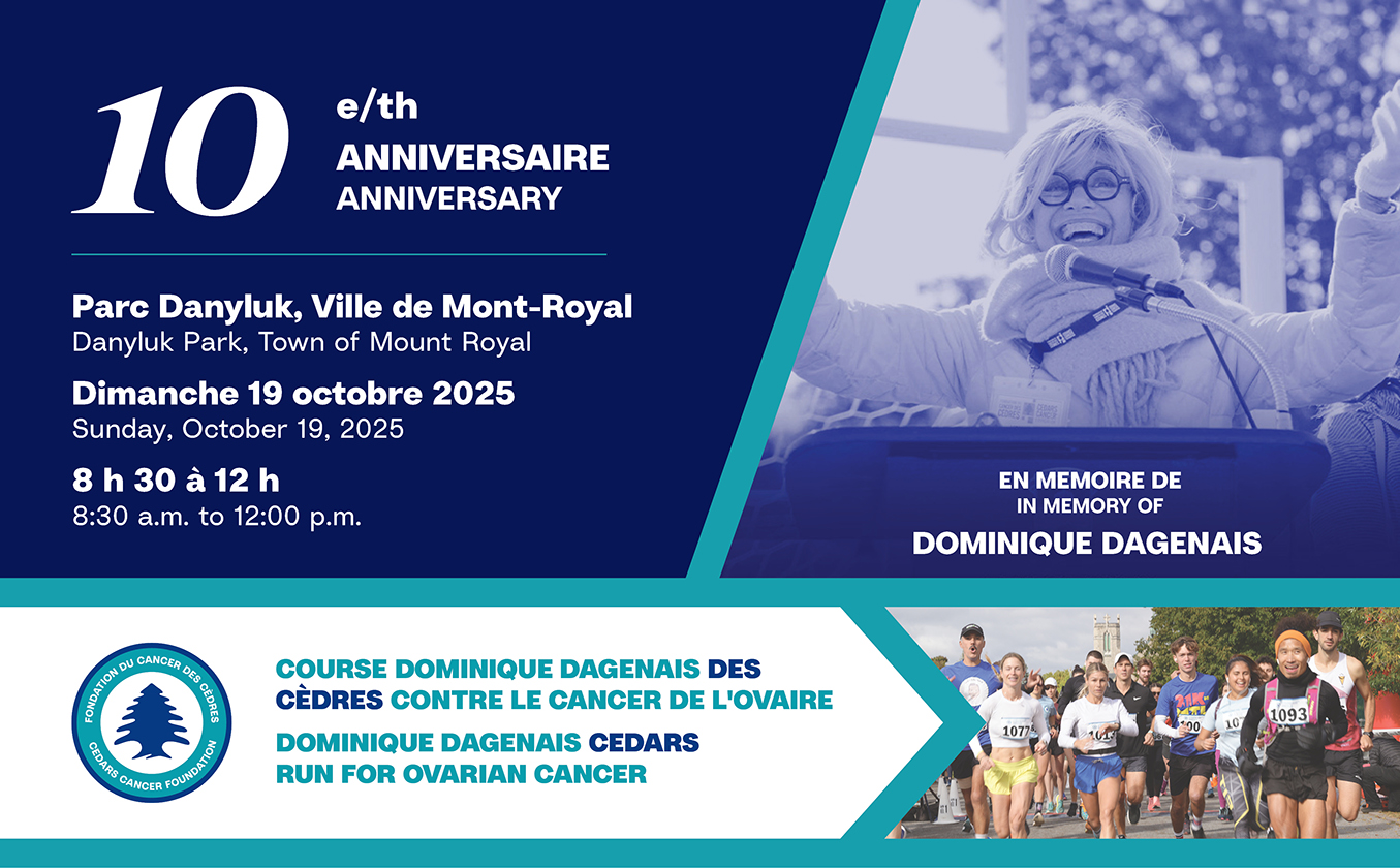 Course contre le cancer de l'ovaire des Cèdres